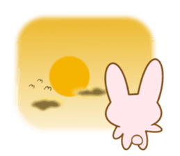 Sticker of Pink Rabbit sticker #6617298