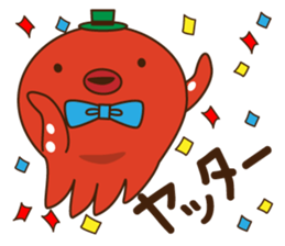 This is the Osaka food (takoyaki)japan sticker #6617611