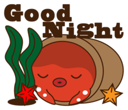 This is the Osaka food (takoyaki)japan sticker #6617612