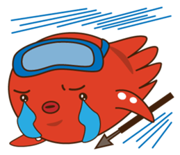 This is the Osaka food (takoyaki)japan sticker #6617615