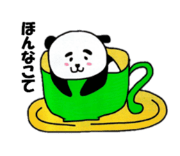 Panda Machiko from Nagasaki sticker #6617789