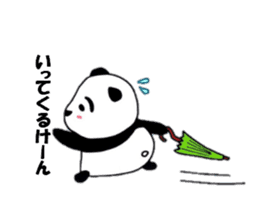 Panda Machiko from Nagasaki sticker #6617800