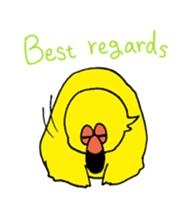 By sleepy today Nemutori's English ver sticker #6618350