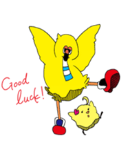 By sleepy today Nemutori's English ver sticker #6618354