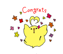 By sleepy today Nemutori's English ver sticker #6618363