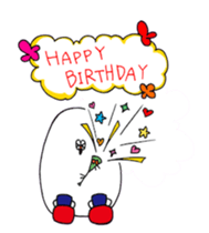 By sleepy today Nemutori's English ver sticker #6618365