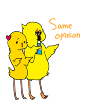 By sleepy today Nemutori's English ver sticker #6618372