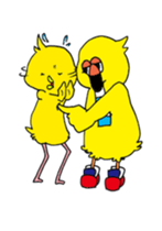 By sleepy today Nemutori's English ver sticker #6618379