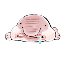 Loose deep sea fish sticker #6618757