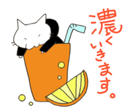 Hoodie-cat returns. sticker #6618829