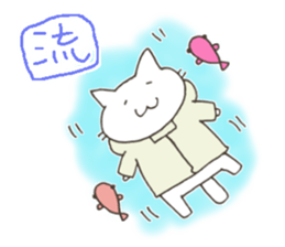 Hoodie-cat returns. sticker #6618844