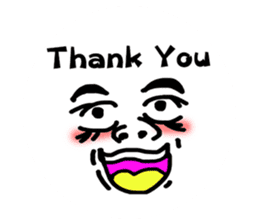 Funny Ugly Face sticker #6618945