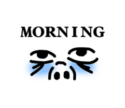 Funny Ugly Face sticker #6618946