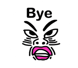 Funny Ugly Face sticker #6618948