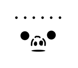 Funny Ugly Face sticker #6618959