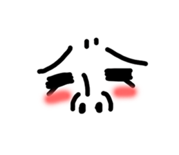 Funny Ugly Face sticker #6618967