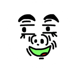 Funny Ugly Face sticker #6618973