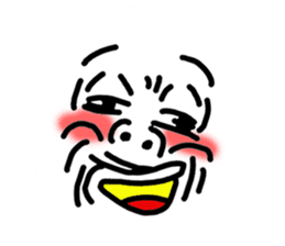 Funny Ugly Face sticker #6618980