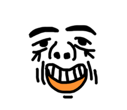 Funny Ugly Face sticker #6618982