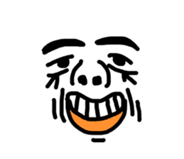 Funny Ugly Face sticker #6618982