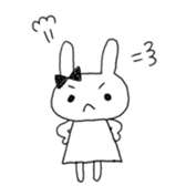 Cute Rabbit : ) sticker #6618989