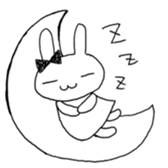 Cute Rabbit : ) sticker #6618991