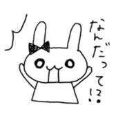 Cute Rabbit : ) sticker #6618992