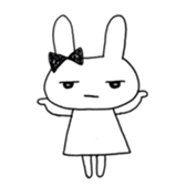 Cute Rabbit : ) sticker #6618998