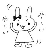 Cute Rabbit : ) sticker #6619001