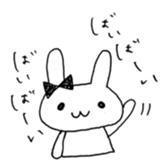 Cute Rabbit : ) sticker #6619005
