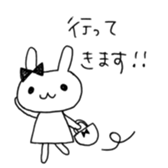 Cute Rabbit : ) sticker #6619008