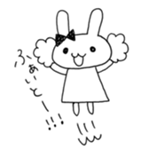 Cute Rabbit : ) sticker #6619009