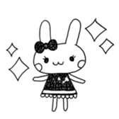 Cute Rabbit : ) sticker #6619010