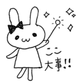 Cute Rabbit : ) sticker #6619013