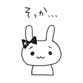 Cute Rabbit : ) sticker #6619014