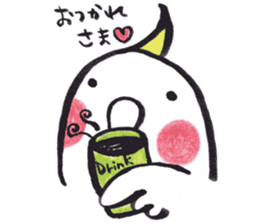 Marron"2" - Pretty Cockatiel Sticker - sticker #6619585