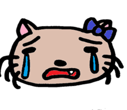 Cohabitation Cat Sticker sticker #6619646