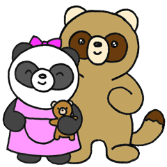 Paomi-chan and Bataro