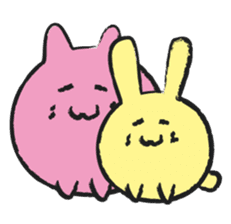 KINACO the Circle Rabbit sticker #6620384