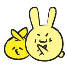 KINACO the Circle Rabbit sticker #6620393
