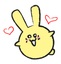 KINACO the Circle Rabbit sticker #6620402