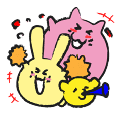 KINACO the Circle Rabbit sticker #6620419