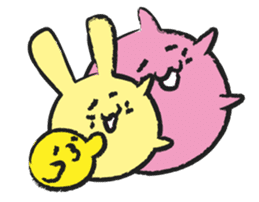 KINACO the Circle Rabbit sticker #6620423