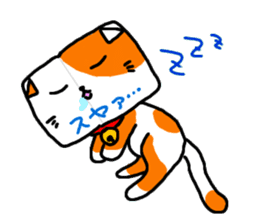 Book cat sticker #6620548