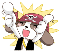 Tails of Pirate : Mango & Tango sticker #6620586