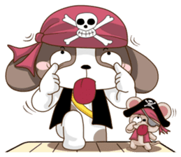 Tails of Pirate : Mango & Tango sticker #6620590
