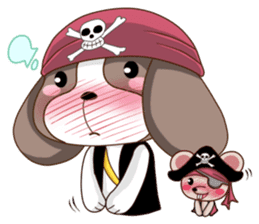 Tails of Pirate : Mango & Tango sticker #6620591