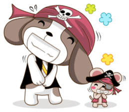 Tails of Pirate : Mango & Tango sticker #6620593