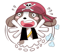 Tails of Pirate : Mango & Tango sticker #6620595