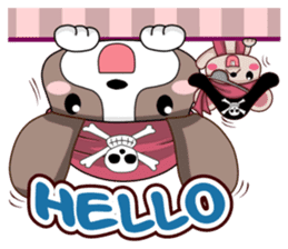 Tails of Pirate : Mango & Tango sticker #6620600